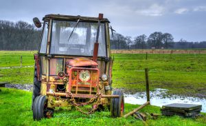 ¿Cómo pintar maquinaria agrícola?